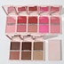 Blusher cream and powder mixed